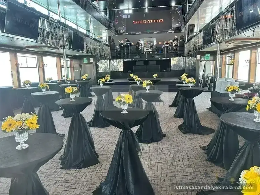 Bistro Masası Kiralama İstanbul kokteyl kurulum görseli