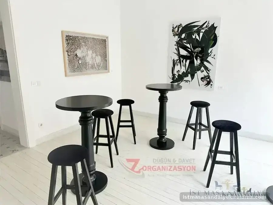Bistro Masası Kiralama İstanbul kokteyl kurulum görseli