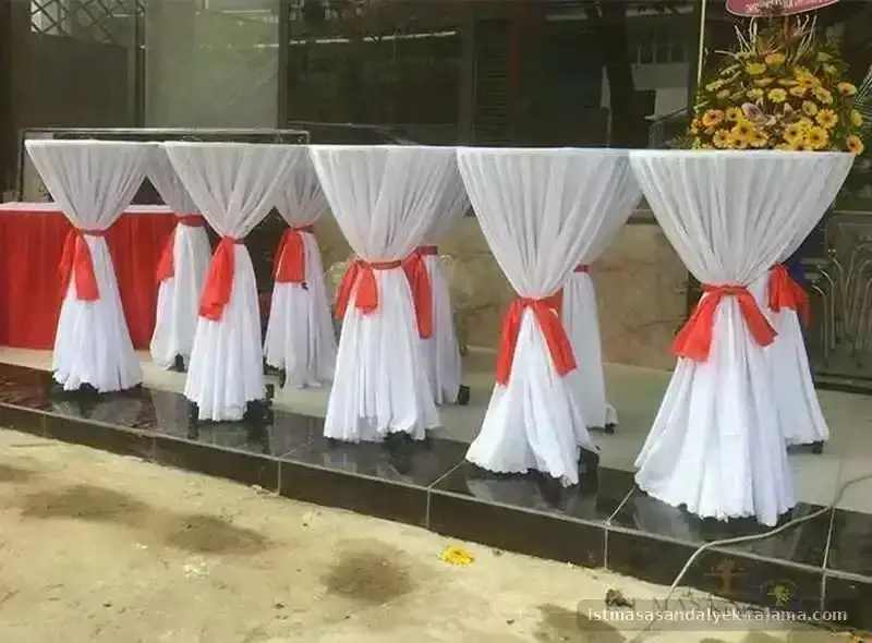 Bistro Masası Kiralama İstanbul kokteyl kurulum görseli