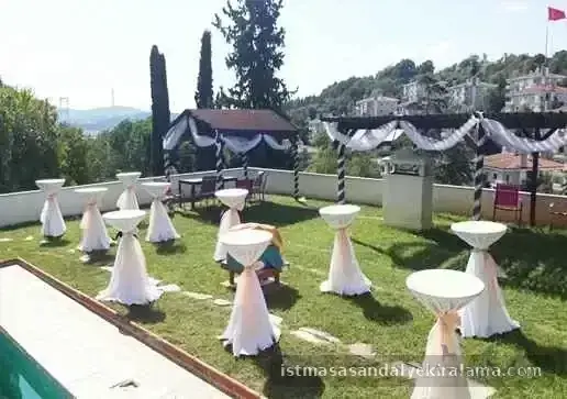 Bistro Masası Kiralama - Organizasyon Bistro Masası Kiralama