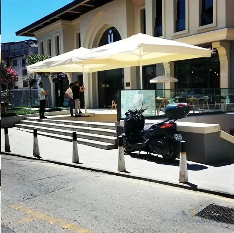 Çadır ve Şemsiye Kiralama İstanbul açık alan kurulum görseli