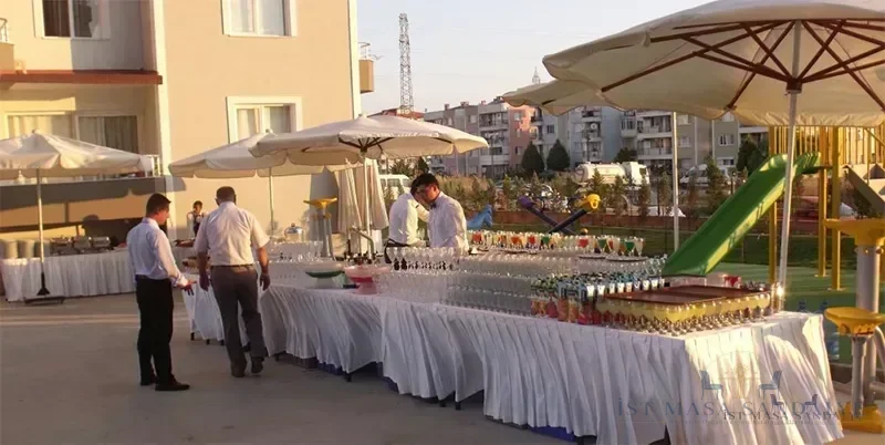 Bahce Düğünü Catering Servisi