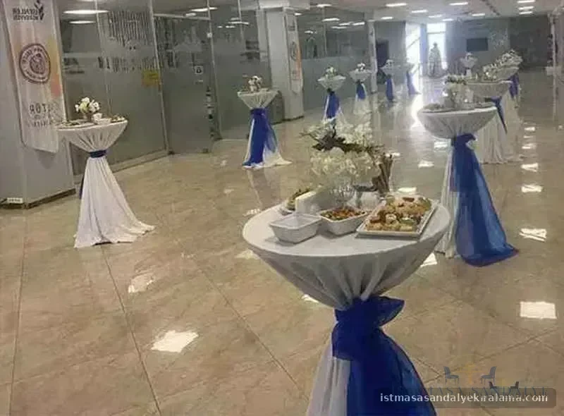 Kokteyl Organizasyonu İstanbul kokteyl kurulum görseli