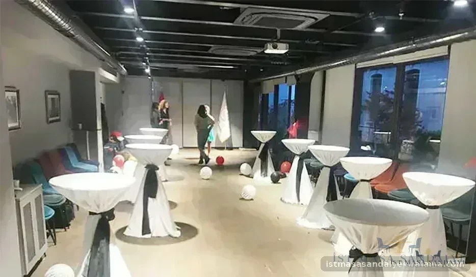 Kokteyl Organizasyonu İstanbul kokteyl kurulum görseli