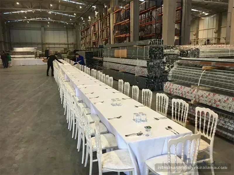 Pendik Masa Sandalye Kiralama