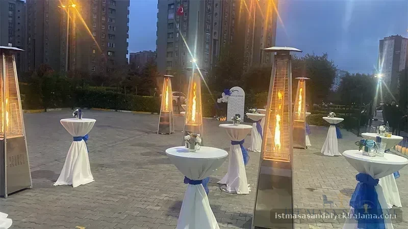 Şile Masa Sandalye Kiralama İstanbul masa sandalye kurulum görseli